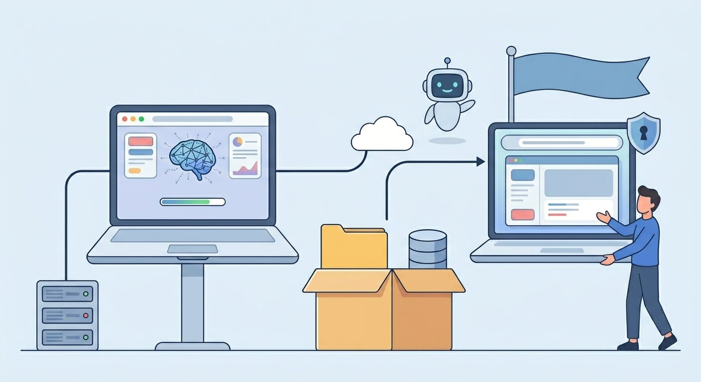 Deploy an AI-generated app: from preview to live URL