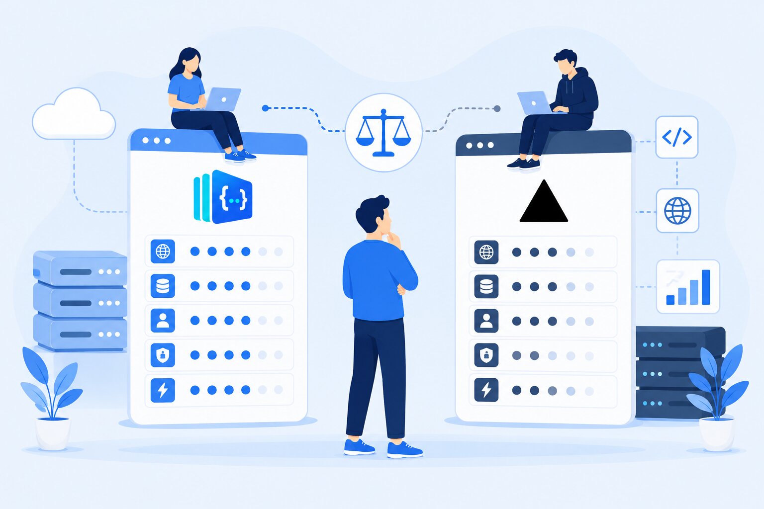 jsdeck vs Vercel for static React apps: when simpler wins